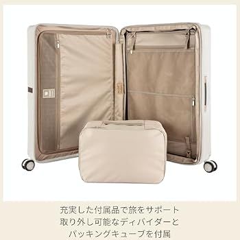 【ずんだ】Melette ソリマン　ホワイト XS Samsonite Minter Suitcase Cabin Size 55 cm / 20 inch, 4 Spinner