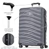 Travelpro Maxlite Air V2 Hardside Expandable Luggage, 8 Spinner Wheels, Lightweight Hard Shell, TSA lock, Shadow Grey, 2-Piece Set (20/25)