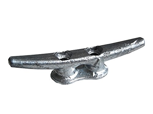 Dock Edge DE2804F Dock Cleat, 4" Galvanised, Metal