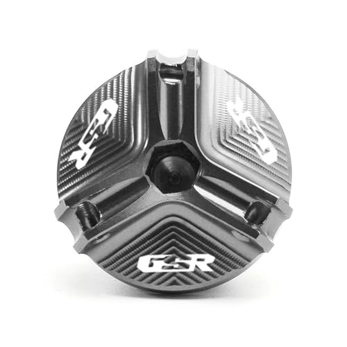 Tapa de aceite motor titanio que evita fugas en Suzuki GSR750 GSR600 GSR400