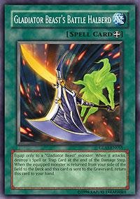 Yu-Gi-Oh! - Gladiator Beast's Battle Halberd (GLAS-EN055) - Gladiators Assault - 1st Edition - Common
