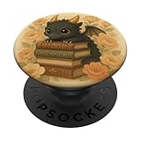 Dragon Fantasy Book Worm Bookish Book Lover