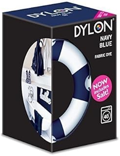 Dylon Machine Dye - Navy Blue 350g Including Salt by Dylon