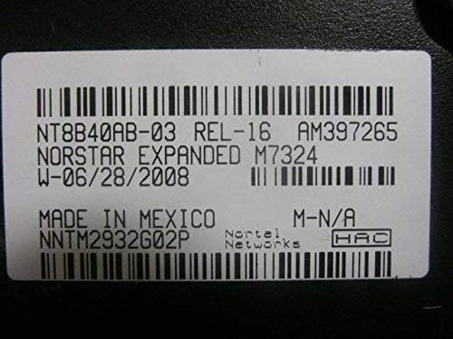 M7324 / NT8B40 - NT8B42 (Black) (Renewed)