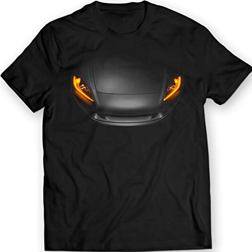 DTG Printing S2000 Roadster VTEC Camiseta (L, Negro)