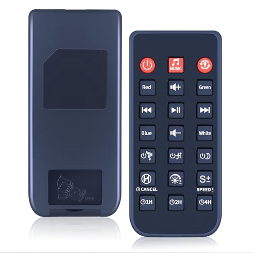 WDZP Télécommande de rechange pour projecteur PIKOY WH-E14A Galaxy Proiector Star