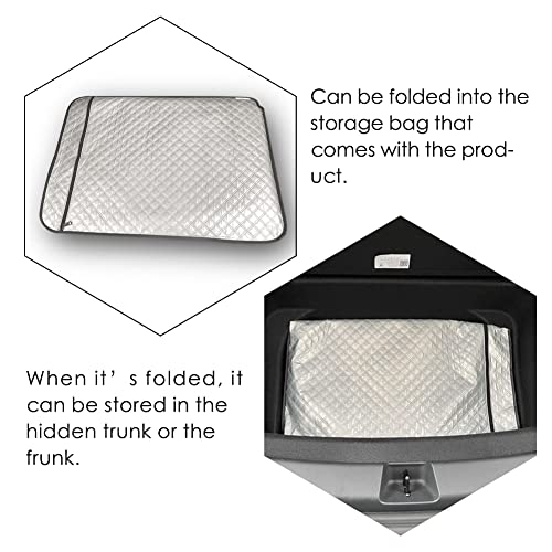 Tesbeauty Tesla Camping Privacy Curtains 8-Piece Camping Shade Tesla Sunshade Model Y Uv Blocker Upgraded 4-Layer Material Distinctive Texture Foldable 100% Fit #TOP6
