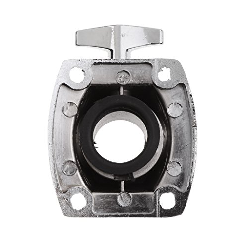 Baosity Tom Cymbal Holder Clamp Bass Drum Tom Mount Bracket for Drum Chrome - Thumbnail 7