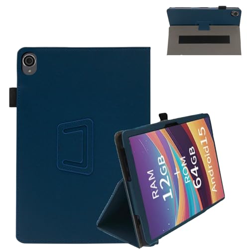For �R�P YAMAZEN Qriom QA15-80 �P�[�X �yVaele �z8�C���` �^�u���b�g �P�[�X 360°�S�ʕی� ��܂�X�^���h�����p���� �y���z���_�[�t�� �㎿PU���U�[ �L�Y�h�~ �y�� �S�ʕی� �R�P YAMAZEN Qriom QA