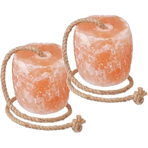 2x 3-5kg Natural Pure Himalayan Salt Licks for Animals - Great for Horses, Cows, Deer, and Other Livestock -|Salt Lick Cover