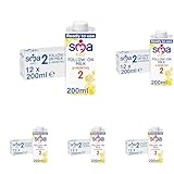 SMA PRO Follow-on Baby Milk - 6-12 months | Ready to Use, Liquid Formula Milk 200 ml (Pack of 60)