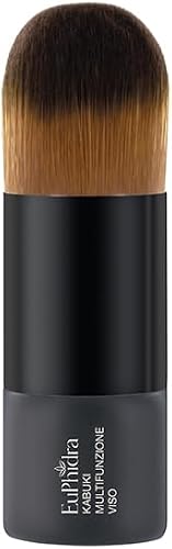 Euphidra Pennello Make-Up Kabuki Multifunzione Sfuma e Uniforma, 1 Pezzo