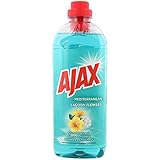 12er Pack - Ajax Allzweckreiniger - Mediterranean Lagoon Flowers - 1 Liter