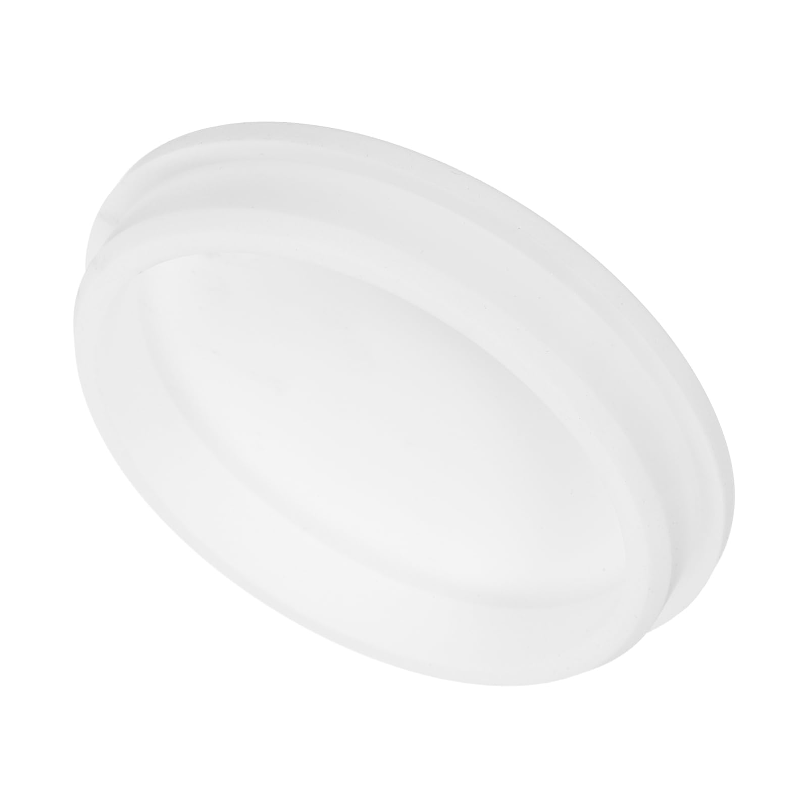 MECCANIXITY High Temp Silicone Plug Mount Dia 121.5mm/4.78 Inch T Shaped Rubber Stopper Hole Plugs for Powder Coating Plating Waterproof Sealing Plugs White Pack of 1