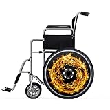 AELS Wheelchair Wheel Covers, Wheelchair Accessories Wheelchair Cover 1 Pair, Protective Covers for 22