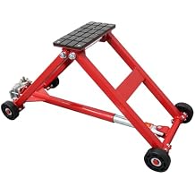 Heavy-Duty Scissor Jack Lift - 4409 lbs/2000kg Capacity, Adjustable Height 4.3"-18.5", Portable Turbine Hoist Car Lift with 360 Joystick & Rubber Casters