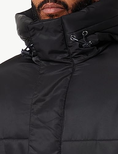 Armani Exchange Men's Nylon Hooded Padded Jacket, Black, XXL2