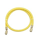 uxcell Charging Hose Tube, 1/4 SAE Thread 2.95Ft Length 500PSI Tube, for Home Air Conditioner...