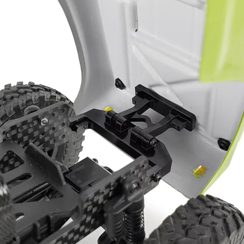 Support arrière alu pour Axial SCX24 : rigidité et précision RC 1/24