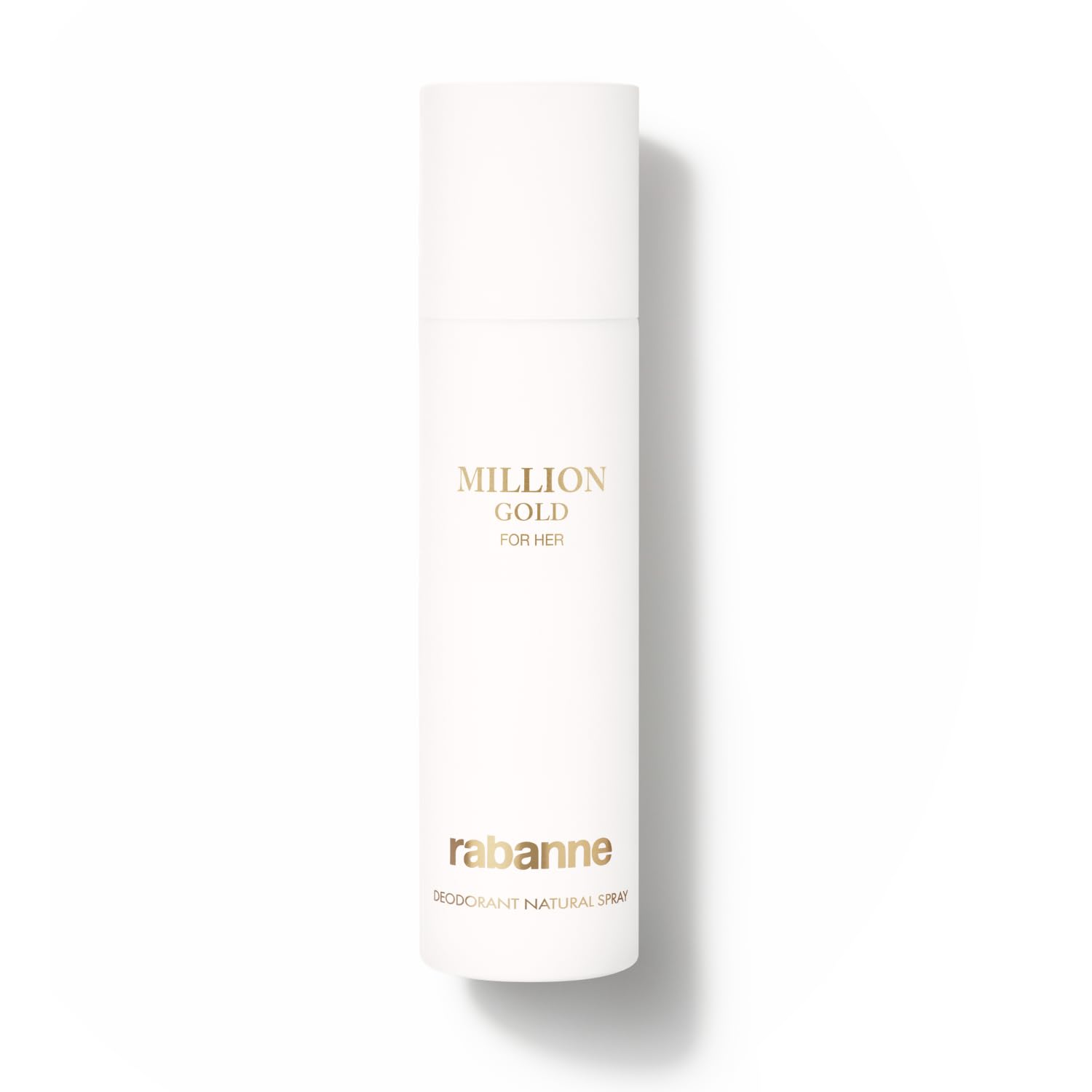 Million Gold For Her Deodorant Spray for Women - Luxury Fragrance Body Spray with Sparkling Rose, Feminine White Flowers & Salty Mineral Musk, Long-Lasting Freshness, 5.1 oz