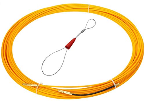 Runcci-Yun Sonda Tiracavi In Nylon, 20M, Diametro 3 Mm, Giallo