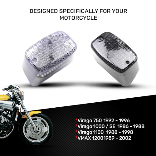 Feu stop LED clignotants intégrés VMAX 1200 Virago 1987-2007