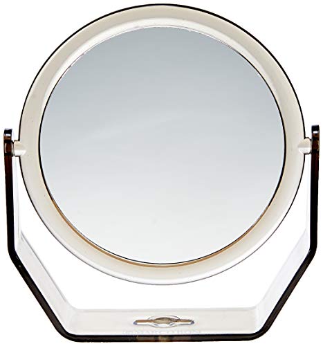 Espelho Grande Duplo com Base de Apoio em Plástico, 4102, Marco Boni, Cores Sortidas, 1 Unidade