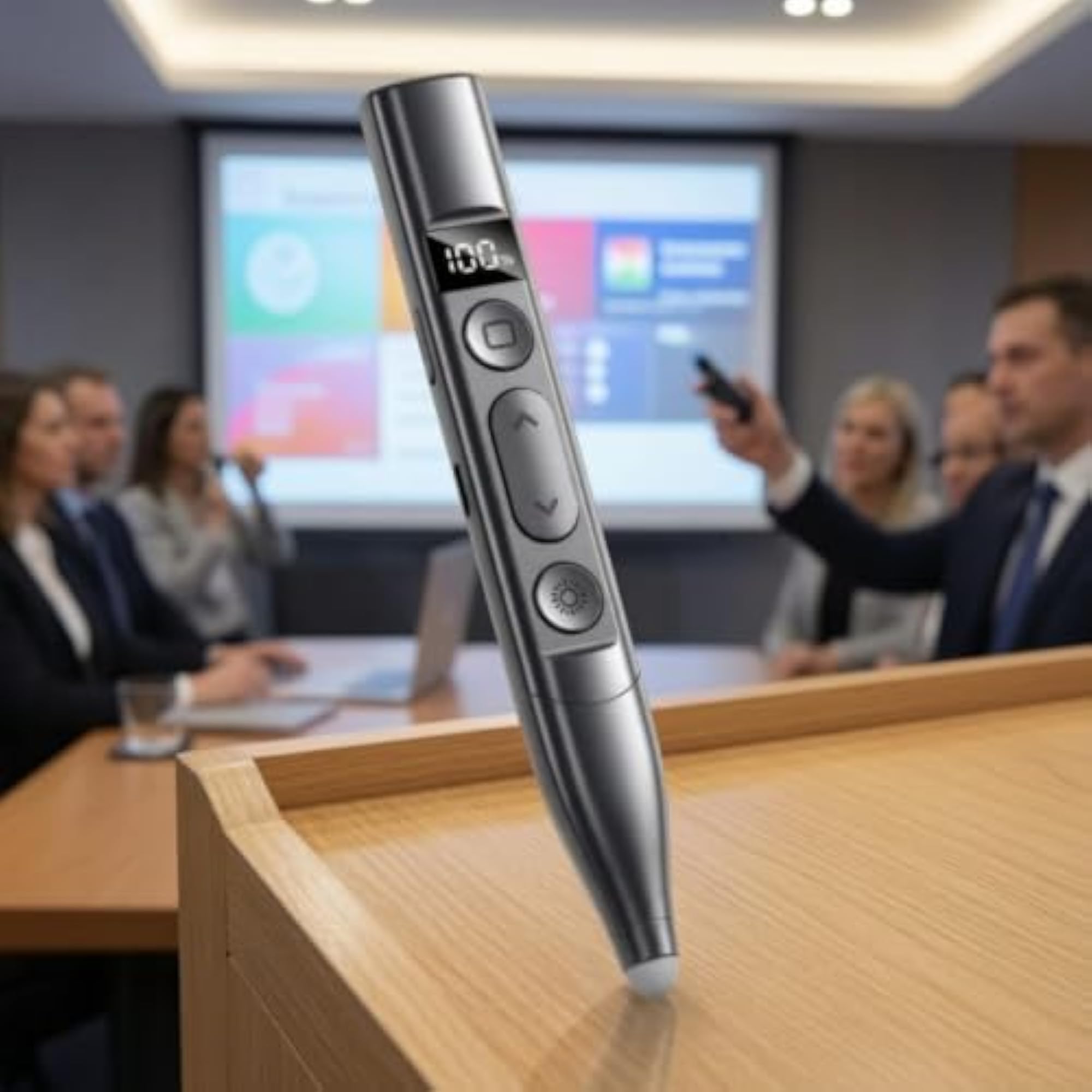 Wireless Presentation Controller with Laser Pointer