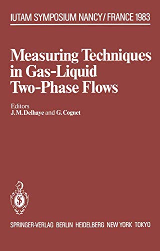Measuring Techniques in Gas-Liquid Two-Phase Flows: Symposium, Nancy, France July 5–8, 1983 (IUTAM Symposia)