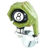 Lunsom Heavy Duty Truck Steering Wheel Knob Hand Hold 8 Black Ball Quick Release Custom Suicide Spin