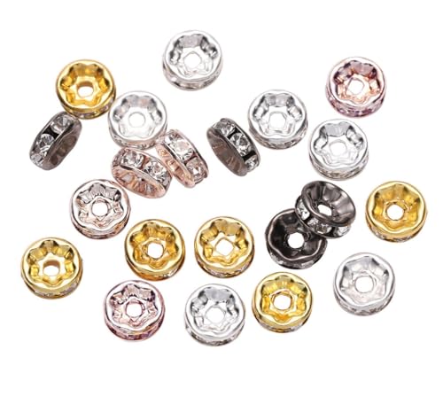 Cuoyuqie 100pcs Fishing Beads Fishing Wedding Spinner Rig Making Supplies Walleye 8mm - Thumbnail 7