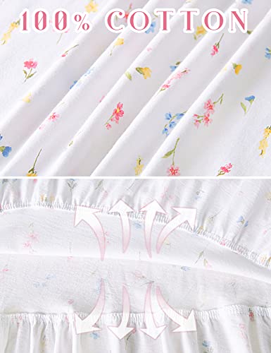 Mzrocr Cotton Nightgowns For Women Soft Sleeveless Night Gown Long Nightdress For Ladies Button Down Pajama Dress Sleepwear #TOP2