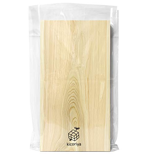 kicoriya 一枚板 国産 高級 檜 ひのき まな板 57cm✕30cm✕3cm