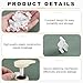 NBEADS 130 Pcs Leakproof Pump Lock Clips, PP Secure Cosmetic Bottle Pump Lock Clips for Travel Lotion Shampoo Cleansing Oil Bottles, White, 1.14x0.35x0.32inch