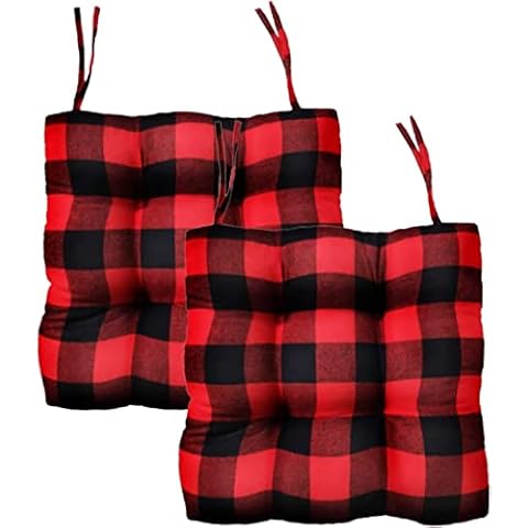 Stuhlkissen Sitzkissen, Quadratisches Sitzkissen Mit Bändern, Stuhlkissen Für Esszimmerstühle, Bürostühle, Weiches, Warmes Bodenkissen, Stuhlkissen Für Erwachsene Und Kinder Cover