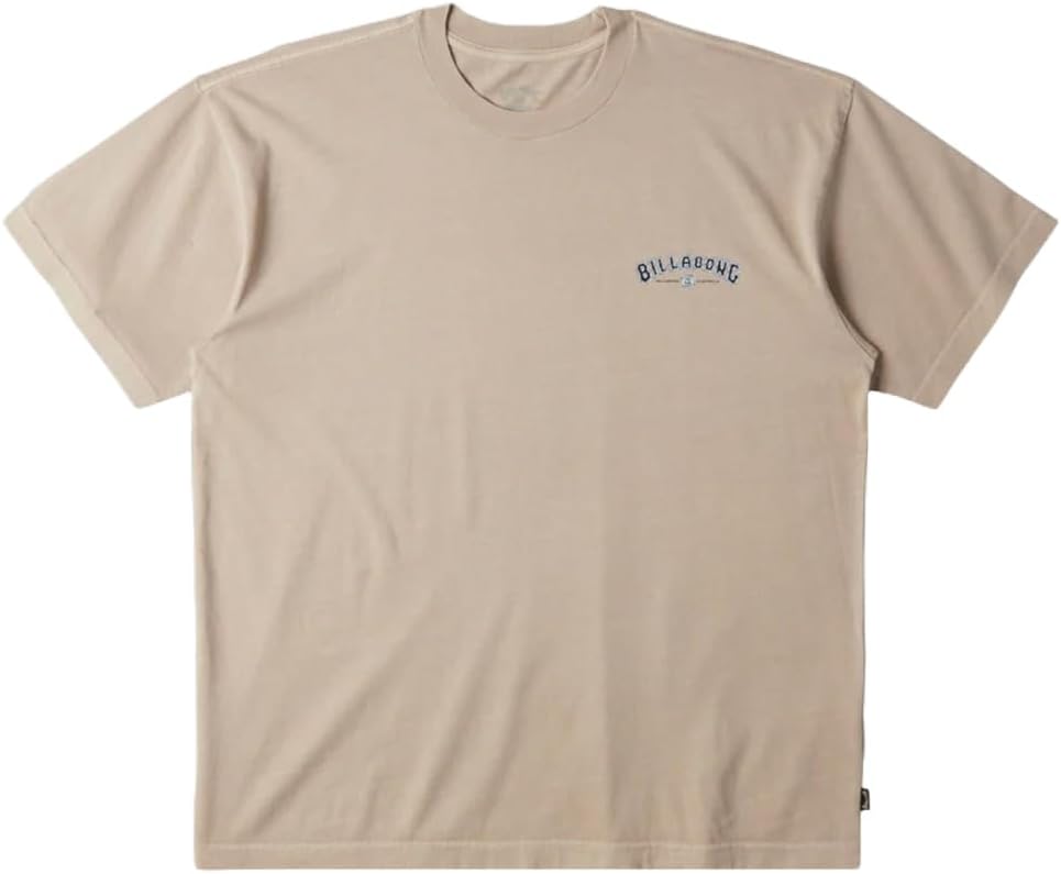 Billabong Archwave OG Wave Washed SS T-Shirt - Cream - XL