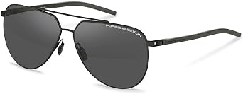 Porsche Design P8968 A Black/Red Titanium Sunglasses