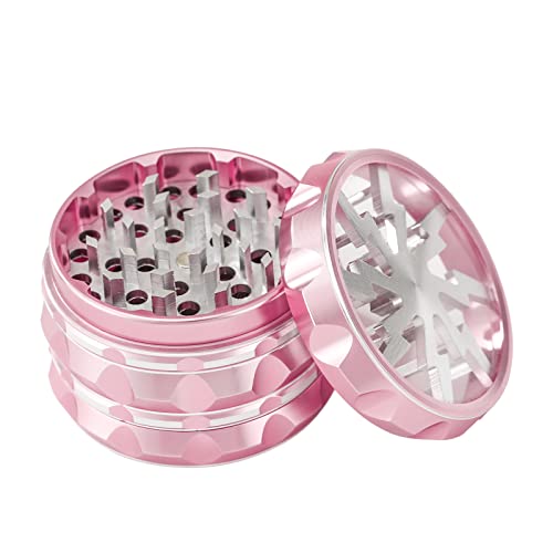 2.5 inch Large Grinder, Spice Kitchen Grinder, Black-Green, Pink - Thumbnail 2