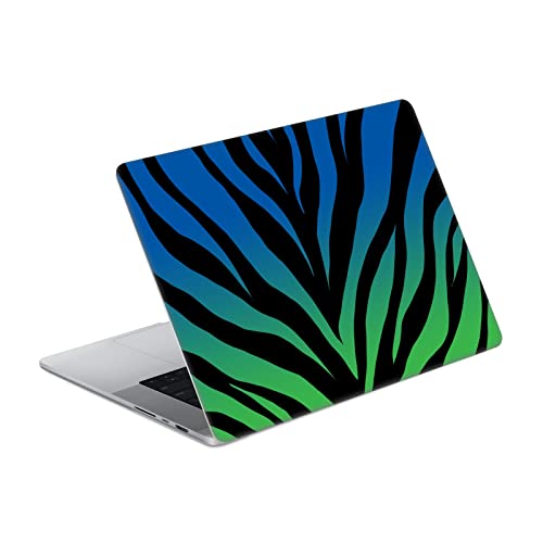 Skin vinyle MacBook Pro 14 A2442 protection autocollante zèbre