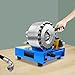 Hydraulic Hose Crimper, Handheld Hydraulic Hose Crimping Tool with 8 Sets of Dies, Diameter Range 0.24 inches to 0.98 inches