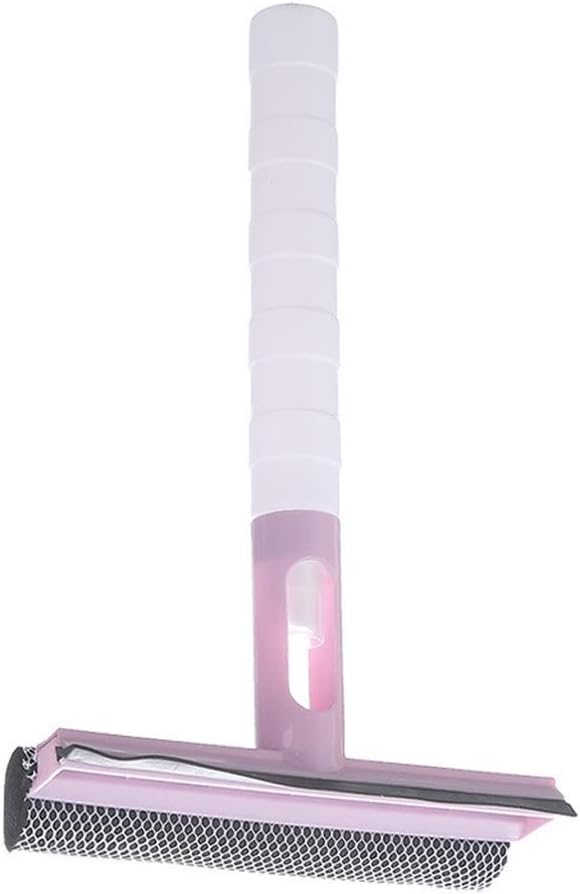 3 in 1 Spray Scrape Wipe Window Squeegee Glass Cleaner Window Wiper Shower Household Cleaning Tool(Gray)