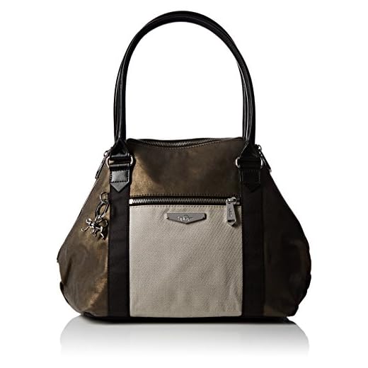 Kipling Art S KC, Borsa a mano donna Multicolore Multicolore (Woven Block_93V)