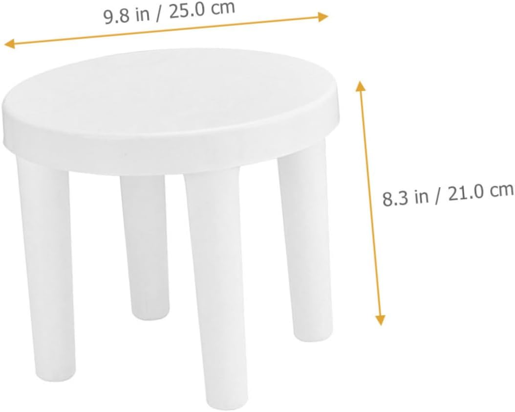 2pcs Compact Boys and Girls Slip Bench Step Stool for Bathroom Stool for Boys and Girls Potty Training Seat Sturdy Easy to Clean