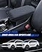 LANTU Armrest Cover for 2023 2024 2025 2026 Kia Sportage (LX/EX/X-Line/SX/SX Prestige/X-Pro/X-Pro Prestige) Accessories Center Console Middle Lid Pad Protector for Car Elbow Rest