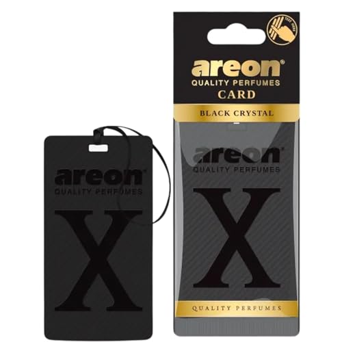 Image of REON X Version Black Crystal Hanging Best Car Air Freshener - Long Lasting Scent for Car or Home - Long Lasting, Fresh, Luxurious Scent