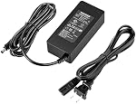 Neewer Photographie AC 110V à DC 15V 2.0mm X 5.5mm Adaptateur d'alimentation avec câble d'énergie 4.8A Alimentation électrique de sortie pour la lumière de l'anneau de Studio Photo (noir)