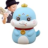 banqued'épargne chinoise, banqued'argent de l'année du Serpent,Boîte à pièces de monnaie en Forme de Serpent Mignon, Pot d'épargne, banquede pièces | Banq nfa