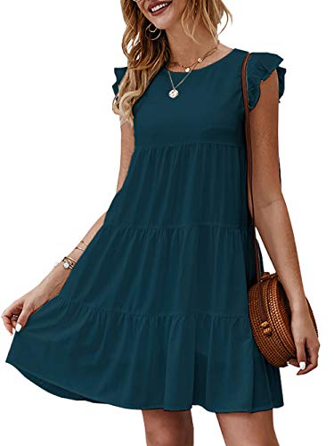 KIRUNDO Women's Lightweight Summer Dress - Perfect for Warm Weather