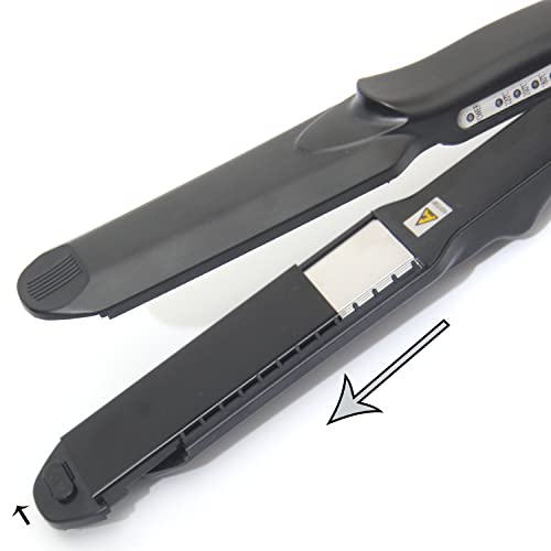 Plancha de cabello 4 en 1 con placas intercambiables de cerámica y turmalina miniatura 5