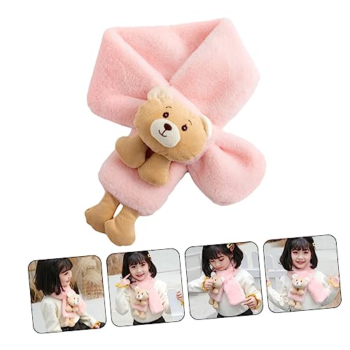 Homoyoyo 1pc Boy Girl Warm Scarf Cartoon Soft Neck Warmer for Boys and Girls for Outdoor Activities and Christmas3